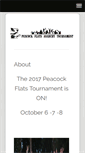 Mobile Screenshot of peacockflats.com